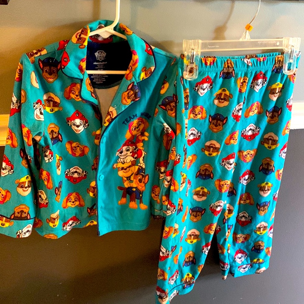Paw Patrol fleece boys PJs